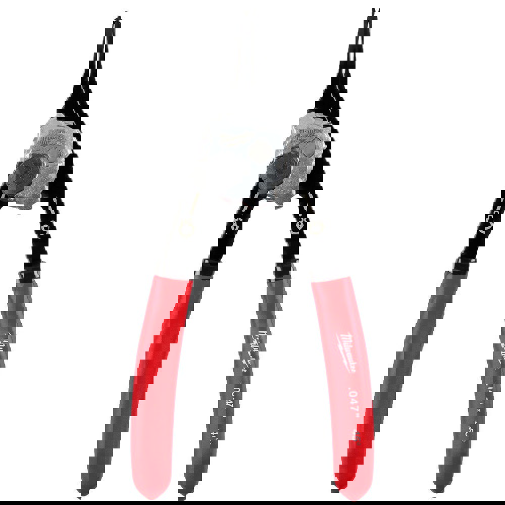 Retaining Ring Pliers; Tool Type: Convertible Pliers ; Type: Snap Ring Pliers ; Tip Angle: 45.00 ; Tip Diameter (Decimal Inch): 0.047 ; Ring Diameter Range (Inch): 0.39 to 0.98 (External) ; Overall Length (Inch): 5.986in